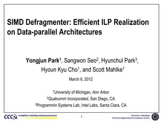 Efficient Realization of SIMD Defragmenter on Data-parallel Architectures