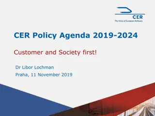 Rail Policy Agenda 2019-2024: Shaping Europe's Future in Sustainable Transportation
