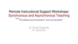 Effective Strategies for Synchronous and Asynchronous Teaching