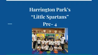 Harrington Park Little Spartans Pre-K 4: Enriching Preschool Education