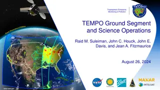 Monitoring of Tropospheric Emissions and Pollution with TEMPO Ground Segment