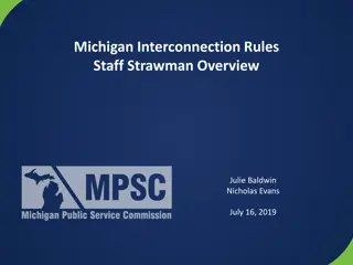 Michigan Interconnection Rules Strawman Overview - Fast Track Process Details