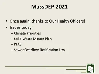 MassDEP Solid Waste Master Plan Highlights 2020-2030