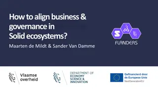 Aligning Business and Governance in Solid Ecosystems