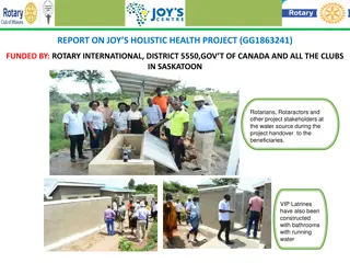 Improving Health and Livelihoods in Kijooha, Uganda: Joy's Holistic Health Project Report