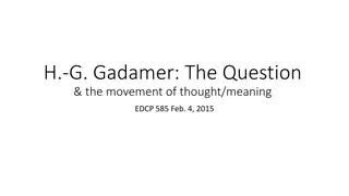 Experience and Thought in Philosophical Inquiry