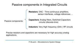 Analysis of Passive Components in Integrated Circuits and Polysilicon Resistors