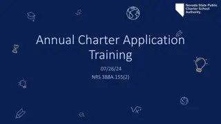 Charter School Application Process and Responsibilities Guide