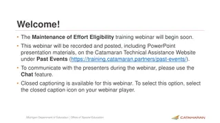 Maintenance of Effort (MOE) Requirement for Special Education Funding