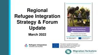Regional Refugee Integration Strategy & Forum Update March 2022