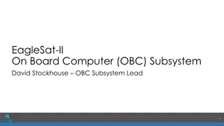 EagleSat-II On-Board Computer (OBC) Subsystem Overview