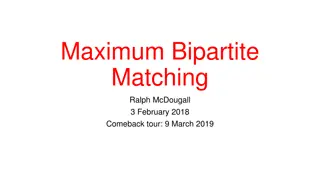Maximum Bipartite Matching in Graph Theory