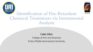 Identification of Fire-Retardant Chemical Treatments in Fiber Samples
