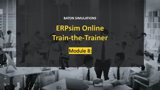 Virtual Sessions Preparation for ERPsim Train-the-Trainer Module