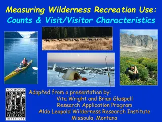 Wilderness Recreation Use Estimation Methods