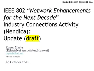 Emerging Trends in IEEE 802 Network Enhancements