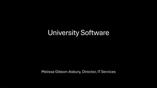 University Software and IT Services Overview