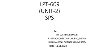 SPS Measures in International Trade