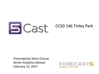 Revenue Assumptions and Budgeting for CCSD 146 Tinley Park