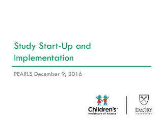Clinical Trial Feasibility and Implementation Process