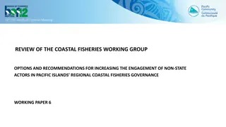 Coastal Fisheries Governance Working Paper Review and Recommendations