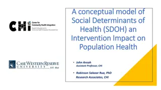 Impact of Social Determinants of Health Interventions on Population Health