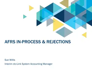 AFRS and Financial Management Role