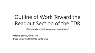 Advanced Research on TDR Readout Section