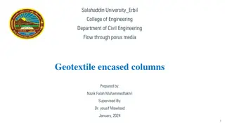 Geotextile Encased Columns in Civil Engineering