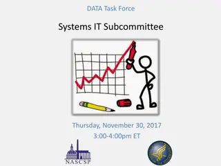 CSBG Data Task Force Subcommittee Meeting Highlights
