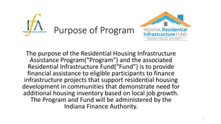 Residential Housing Infrastructure Assistance Program Overview