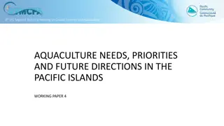 Enhancing Aquaculture Development and Management in Pacific Islands