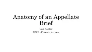 Crafting Compelling Appellate Briefs: A Guide to Effective Storytelling
