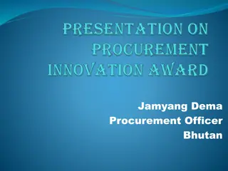 Performance-Focused Procurement Reforms in Bhutan: Enhancing Capacity and Efficiency