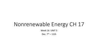 Exploring Nonrenewable Energy Sources and Environmental Impacts