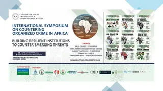 Organized Drug Crimes in West Africa: A Sociological Perspective
