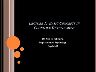 Cognitive Development: Essential Concepts and Progression