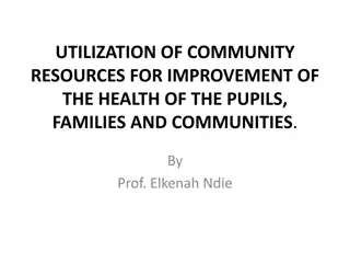 Improving Health through Community Resource Utilization