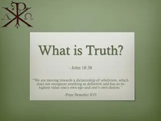 Truth, Reality, and Relativism in Philosophy