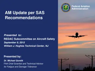 FAA AM Update per SAS Recommendations on Aircraft Safety