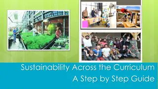 Sustainability Across the Curriculum - A Step-by-Step Guide