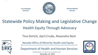 Public Health, Health Equity, and Policy in Nevada