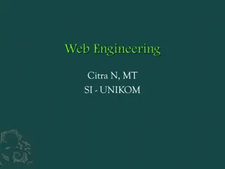 Advanced Web Engineering Strategies for High-Quality Web Applications