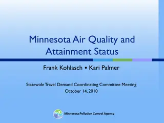 Minnesota Air Quality Standards and Implementation Plans