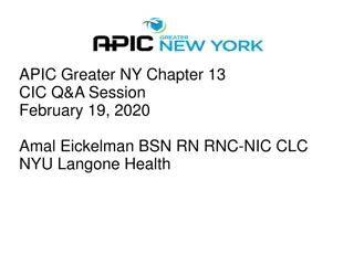 CIC Q&A Session: Infection Control FAQs Answered