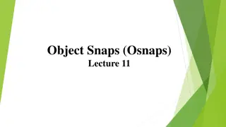 Master Object Snaps for Precise Drawing in Lecture 11