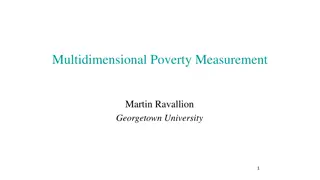 Poverty Measurement and Human Development Indices