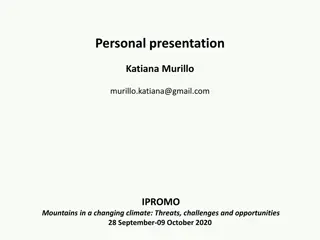 Mountains in a Changing Climate: Challenges and Opportunities