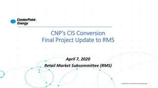 Retail Market Subcommittee Update: Key Highlights and Project Releases