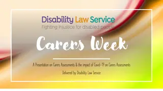 Carers' Assessments and Eligibility Criteria